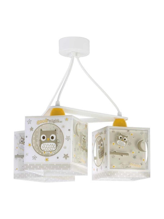 Ango Kids Plastic Chandelier Ceiling Light E27 Good Night White 23W