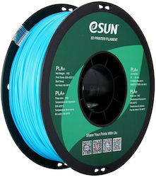 Esun PLA+ 3D Printer Filament 1.75mm Light Blue 1kg