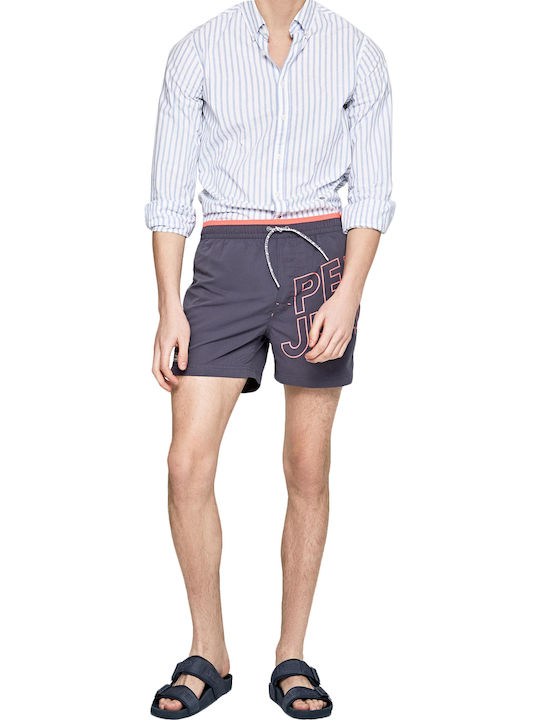 Pepe Jeans Gold Maxi Logo Men's Swimwear Shorts...