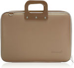 Bombata Classic Τσάντα Ώμου / Χειρός για Laptop 15.6" Taupe