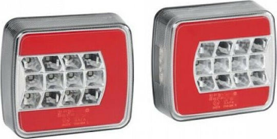 Lampa LED Car Towing & Trailer Light C-Led with Screws 12 / 24V 1pc