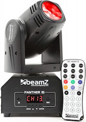 BeamZ Moving Light Beam LED DMX with Robotic Head Panther 15 RGBW με Τηλεχειριστήριο