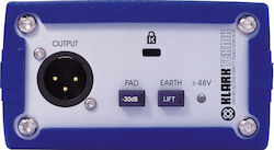 Klark Teknik DN-100 Aktiv DI Box 1 Kanal mit Phantom Power