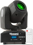 BeamZ Moving Light Spot LED DMX with Robotic Head Panther 40 RGB with Remote Control