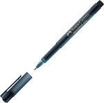 Faber-Castell Broadpen 1554 Marker de desen 0.8mm Albastru 1buc