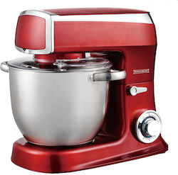 Royalty Line RL-PKM-2100 Stand Mixer 2100W with Stainless Mixing Bowl 7.5lt Red