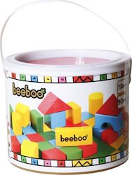 Beeboo Wooden Building Blocks for 1+ Year 50 Pieces