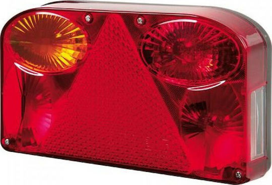 Lampa Φως Τρέιλερ LED Deluxe με Βίδες 12V 1τμχ