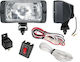 Lampa Prox Square Headlights Car Universal 12V 55W with White Lighting 2pcs