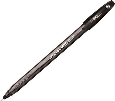Typotrust Στυλό Ballpoint 1.0mm με Μαύρο Mελάνι Special Cap