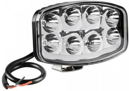 Lampa Pluton Nix Squareς Waterproof Headlights Car LED Universal 10 - 30V 64W 24.5cm 1pcs