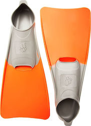 Mad Wave Long Swimming / Snorkelling Fins Medium Orange