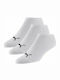 Puma Boys 3 Pack Sport Ankle Socks White