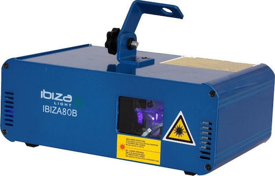Ibiza Sound Laser DMX 80B Blue