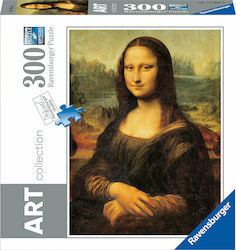 Kids Puzzle Leonardo Da Vinci Mona Lisa for 14+ Years 300pcs Ravensburger