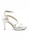 Leather Sandals Silver