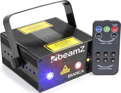 BeamZ Laser Bianca RGB with Remote Control