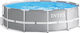 Intex Prism Metal Frame Πισίνα με Μεταλλικό Σκελετό & Αντλία Φίλτρου 366x366x99εκ.