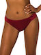 Dorina Jamaica Shiny Bikini Slip Burgundisch