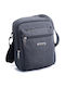 Herrentasche Schulter / Crossbody Gray