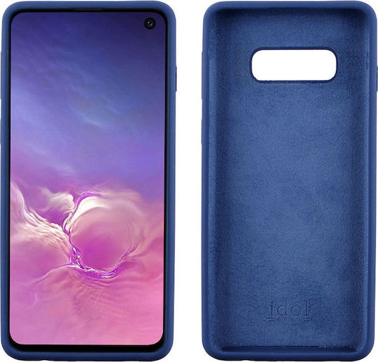 Idol 1991 Velvet TPU Задна корица Пластмаса Син (Galaxy S10e)