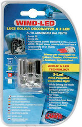 Lampa Aeroled Blue Ventilator auto