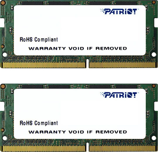 Patriot 16GB DDR4 RAM cu Viteză 2400 pentru Laptop (PSD416G24002S Patriot 16GB DDR4 RAM cu Viteză 2400 pentru Laptop (PSD416G24002S