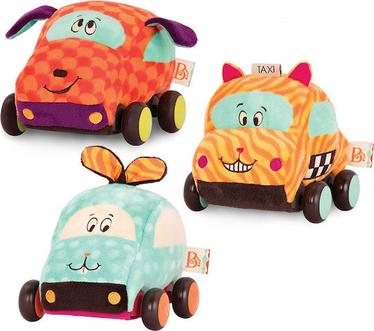 B.Toys Όχημα Pihepuha Flywheel Baby Cars από Ύφασμα για 12+ Μηνών (Διάφορα Σχέδια) 1τμχ