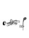 Wtsgroup Zipponi Green Mixing Shower Shower Faucet Complete Set Silver