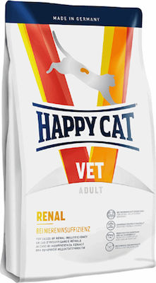 Happy Cat Vet Adult Renal Ξηρά Τροφή για Ενήλικες Γάτες με Πουλερικά 4kg