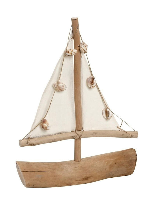 Espiel Wooden Miniature Ship 41x7x31cm