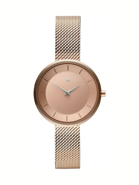 MVMT Mod RG1 Damen Uhr mit Gold Metallarmband