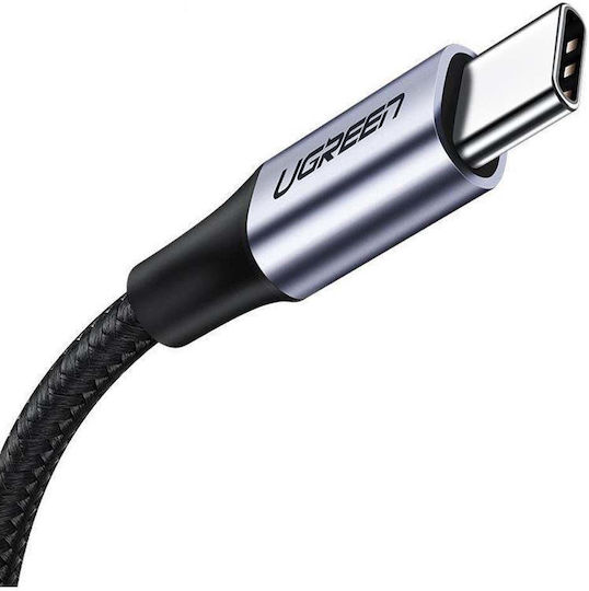 Ugreen US288 Braided USB 2.0 Cable USB-C male - USB-A Μαύρο 2m 60128