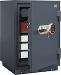 Promet FRS 67T Χρηματοκιβώτιο με Ψηφιακό Κλείδωμα και Κλειδί, Πυρασφαλές, Βαρέως Τύπου Διαστάσεων Μ48.5xΠ45xΥ71cm με Βάρος 86kg