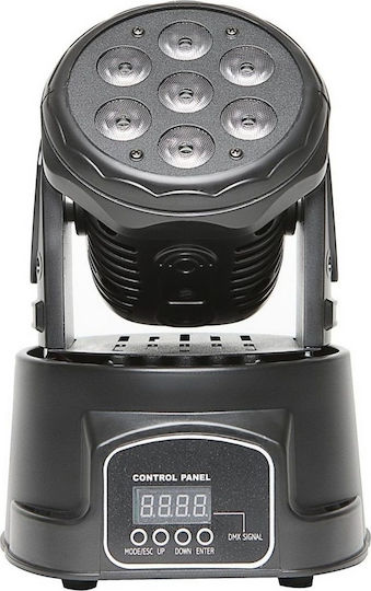 Art Sound Φωτορυθμικό Wash LED με Ρομποτική Κεφαλή Mini RGBW