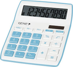 Genie 840 Calculator 10 Digits in Blue Color