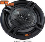 SP Audio SP6.5CX Set Car Round Speakers 6.5" 150W RMS (2 Way)