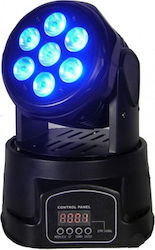 Moving Light Wash LED with Robotic Head Smart Rainbow DP-518 RGBW