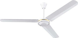 Lineme Ceiling Fan 140cm White