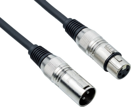 Bespeco XLR-Kabel Männlich - XLR-Buchse Schwarz 10m IROMB1000BK