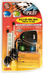 Lampa FMT-2 Fluo Music Twin Tube 12V/10cm Green Λάμπα Neon Αυτοκινήτου 12V Πράσινο