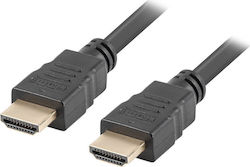 Lanberg CA-HDMI-11CC-0050-BK HDMI 1.4 HDMI male - HDMI male 5m Μαύρο