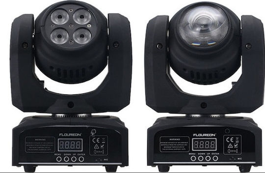 Moving Light LED DMX with Robotic Head S-L16001 Double Face RGBW