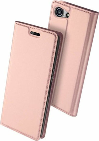 Dux Ducis Skin Pro Book Δερματίνης Ροζ Χρυσό (Xperia 1)