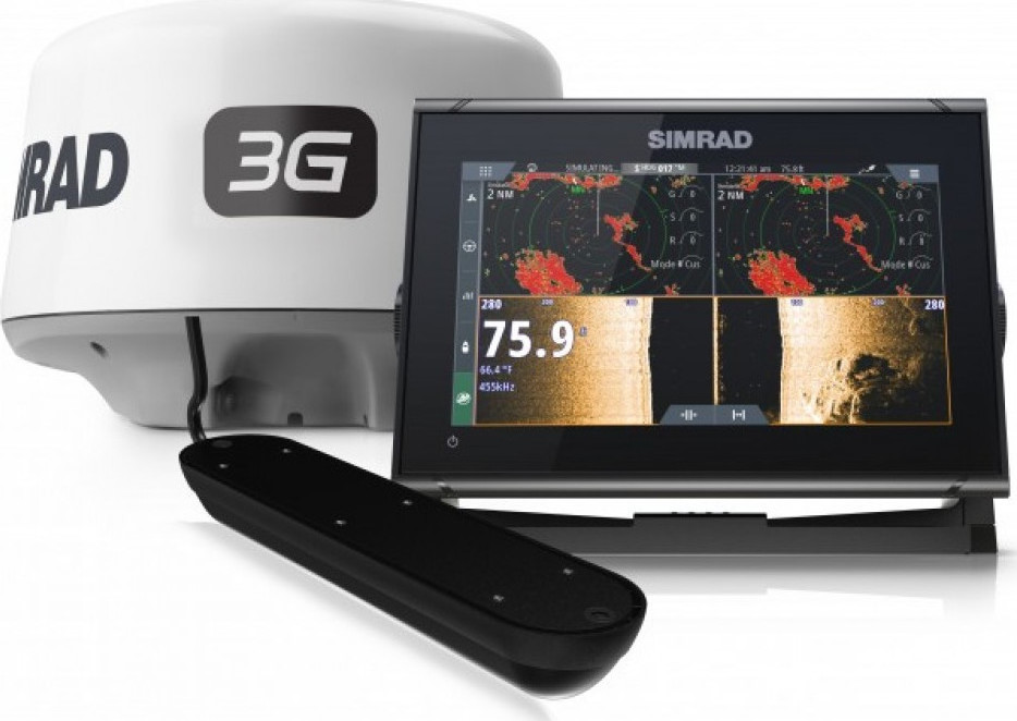 Simrad GO9 XSE with 4G Broadband Radar & Active Imaging Transducer Skroutz.gr