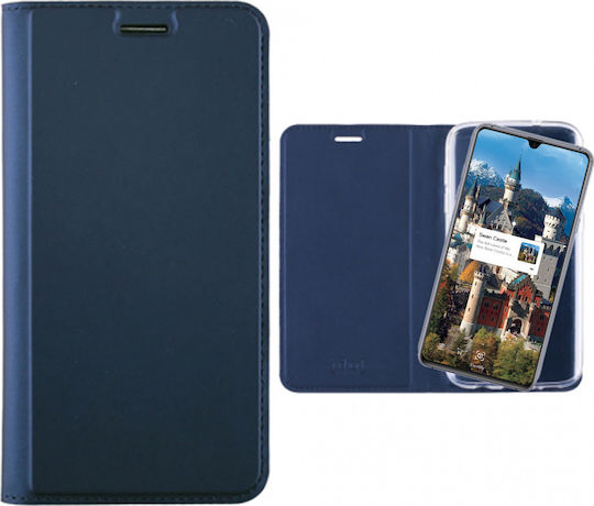 Idol 1991 Prime Magnet Buchen Sie Synthetisches Leder Marineblau (Nokia 7.2)