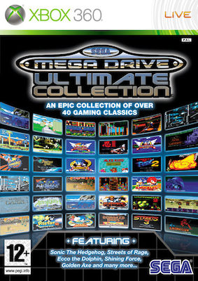 SEGA Mega Drive Ultimate Collection Klassiker Edition Xbox 360 Spiel