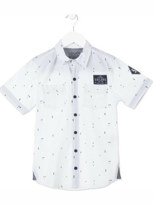 Losan Kids Shirt White