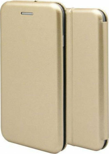 iNOS Buchen Sie Synthetisches Leder Gold (Galaxy A50)