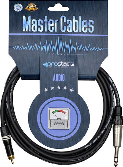 Prostage Cablu 6,3 mm de sex masculin - RCA de sex masculin 5m (RCS-05)
